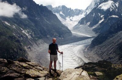 SK on Mer de Glace