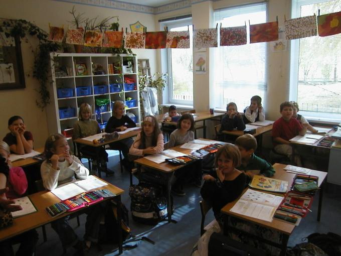 A Polish classroom