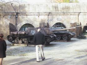 A tank museum in Poznan