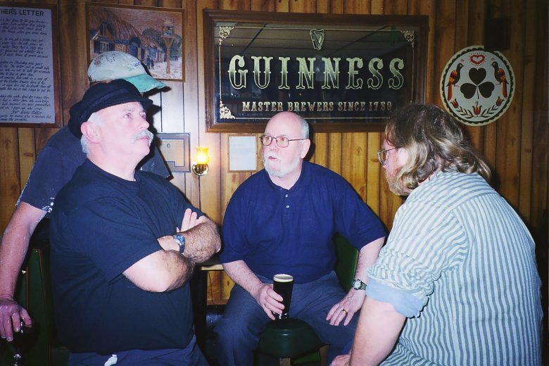 Pat, Niall and Craig Edwards