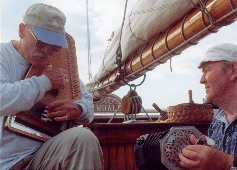 Roz Brown and Liam Clancy, 2002