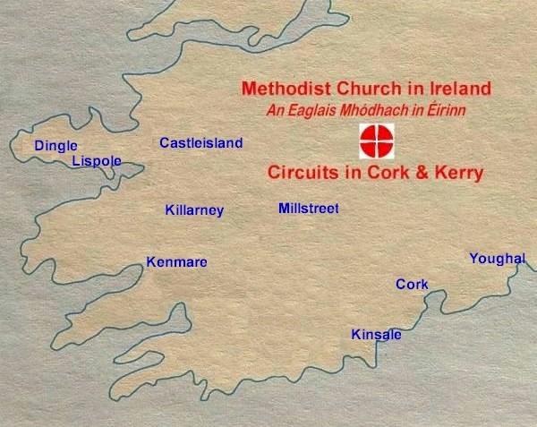 Map CorkS & Kerry